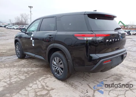 2025 Nissan Pathfinder S 4Wd z USA, uszkodzony, nr VIN 5N1DR3AC0SC312172